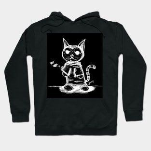 hipster hippie cat ecopop Hoodie